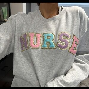 UNITED MONOGRAMS NURSE Sweatshirt